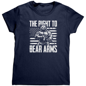 The Right To Bear Arms (Ladies) -Apparel | Drunk America 