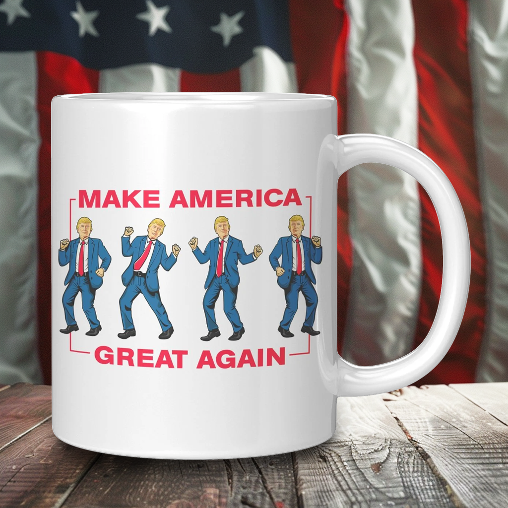 Trump Dance Make America Great Again Coffee Mug