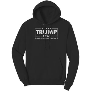 Trump 2024 Ready To Beat Them A 3rd Time (Ladies) -Apparel | Drunk America 