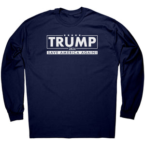Trump 2024 Save America Again -Apparel | Drunk America 