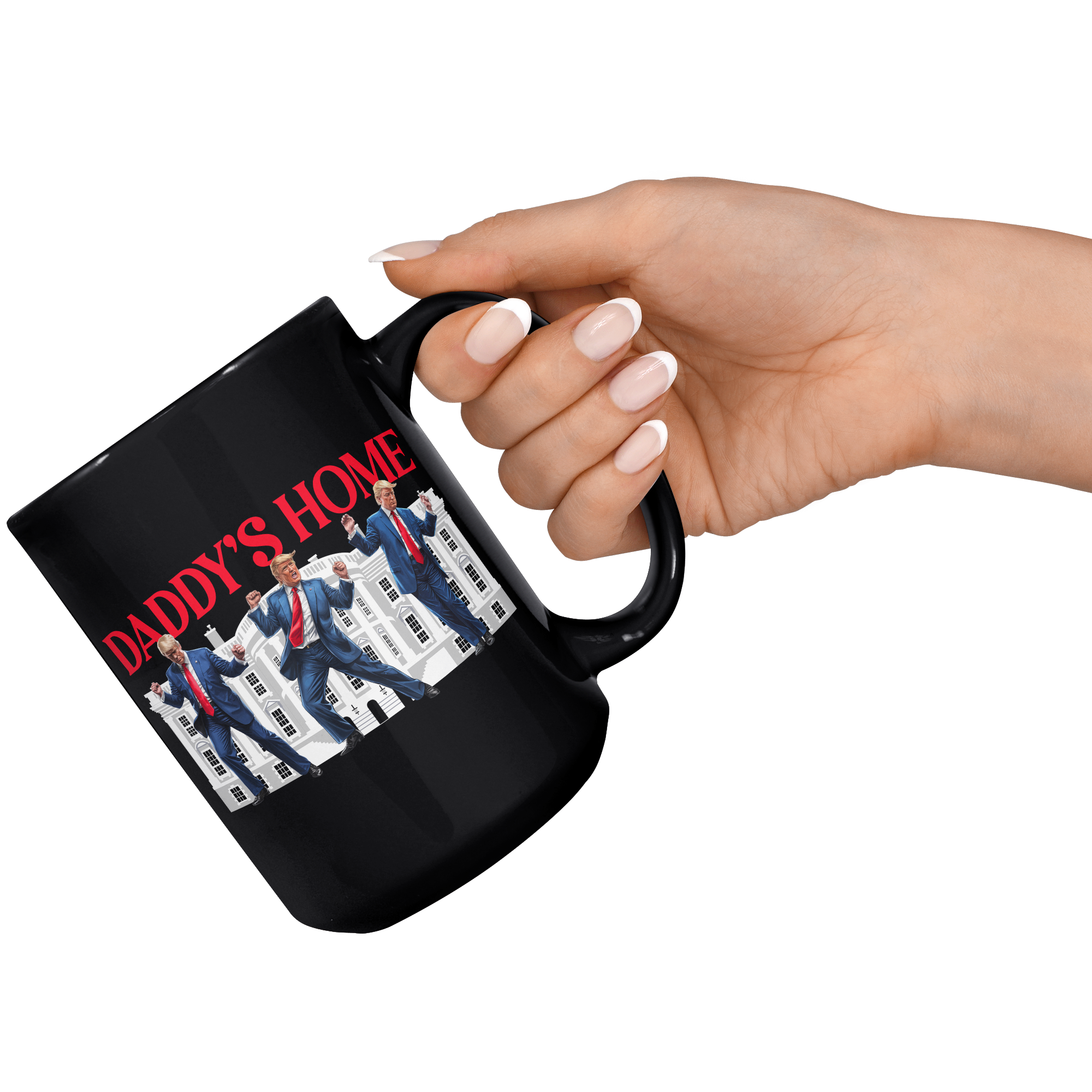 Trump_Daddys_Home_Black_Coffee_Mug_15oz_Black_RH_Model_Mockup.png