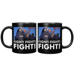 Trump_Fight_Fight_Fight_Black_Coffee_Mug_11oz_Black_FrontBack_Mockup.png