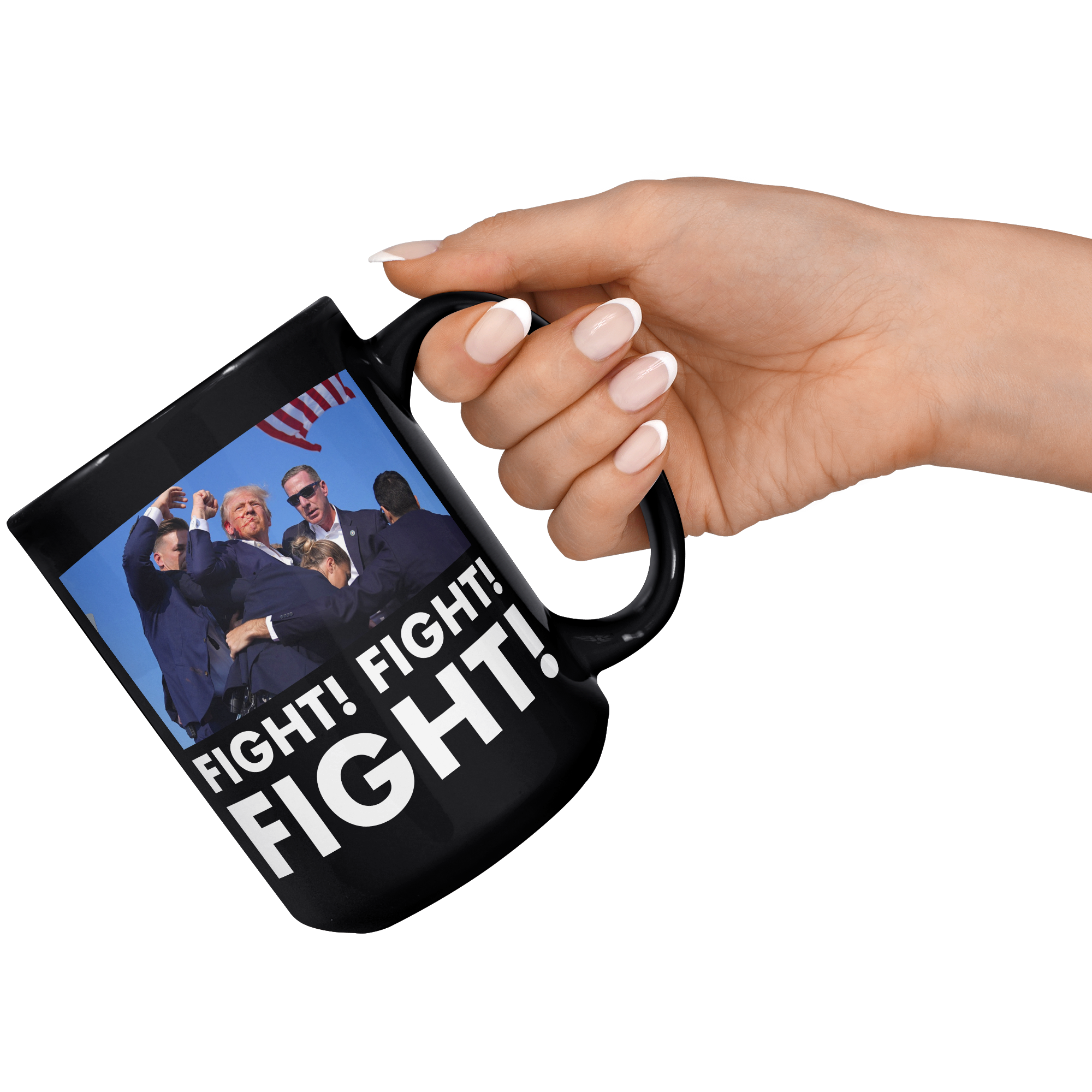 Trump_Fight_Fight_Fight_Black_Coffee_Mug_15oz_Black_RH_Model_Mockup.png