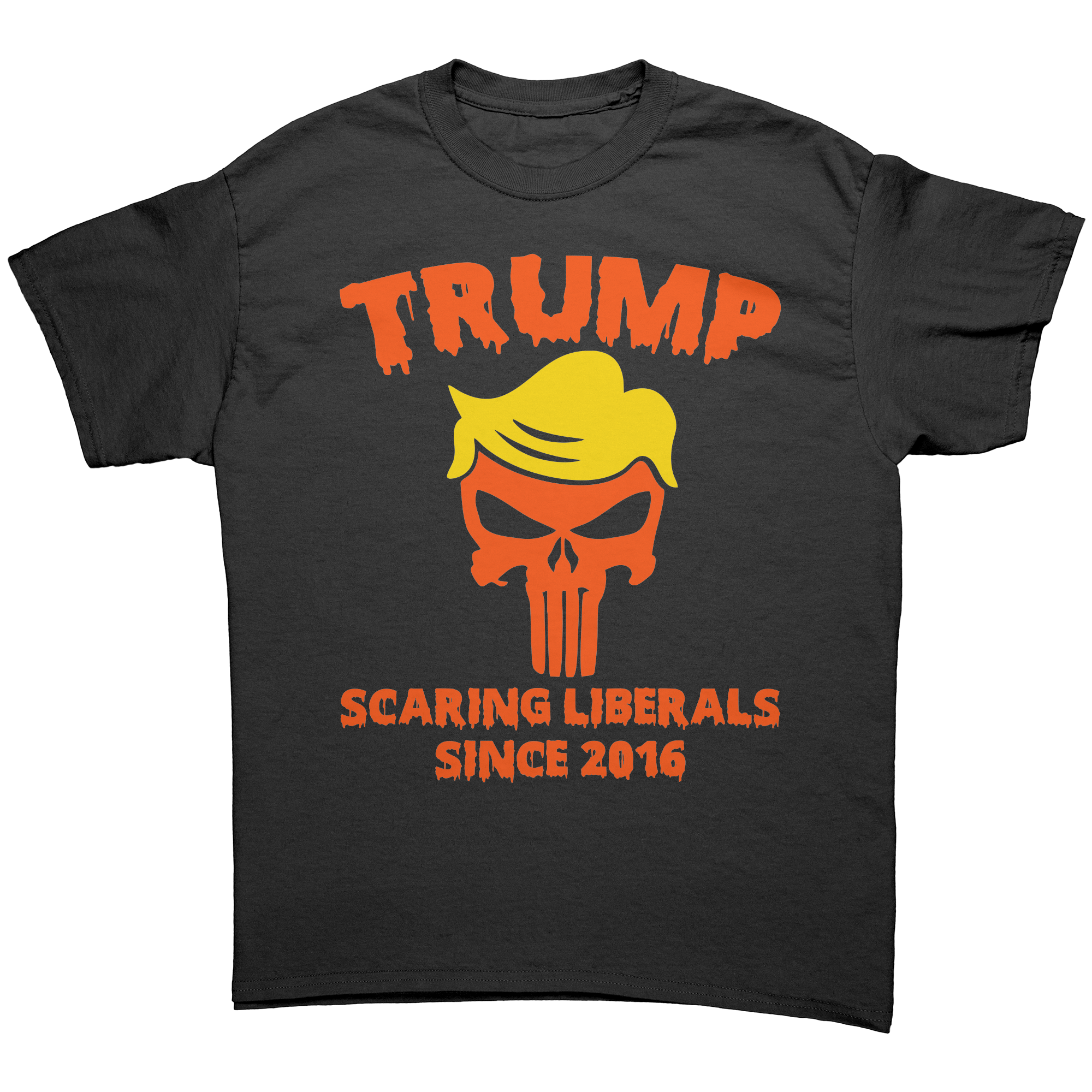 Trump Halloween Scaring Liberals Since 2016 – Patriotic Clothing for True Americans | Drunk America