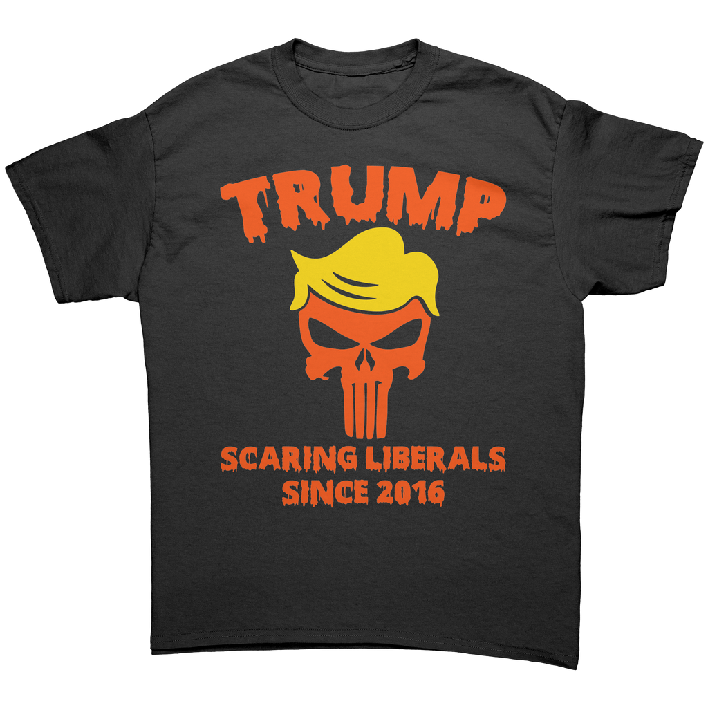 Trump Halloween Scaring Liberals Since 2016 – Patriotic Clothing for True Americans | Drunk America