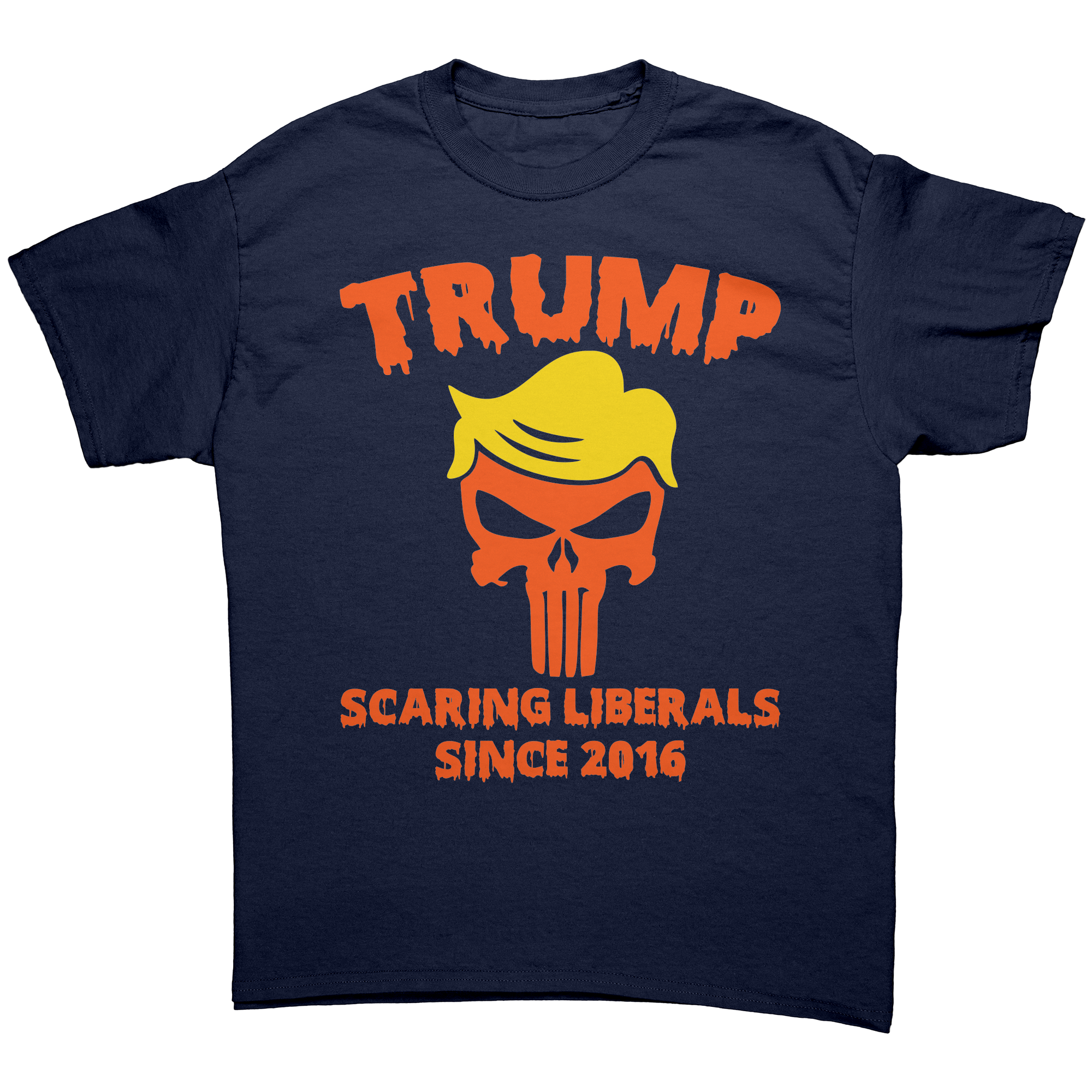 Trump Halloween Scaring Liberals Since 2016 – Patriotic Clothing for True Americans | Drunk America