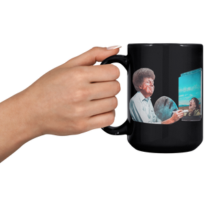 Trump_Painting_Screaming_Liberal_Black_C_15oz_Black_LH_Model_Mockup.png