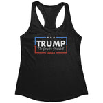 Trump The People's President 2024 (Ladies) -Apparel | Drunk America 
