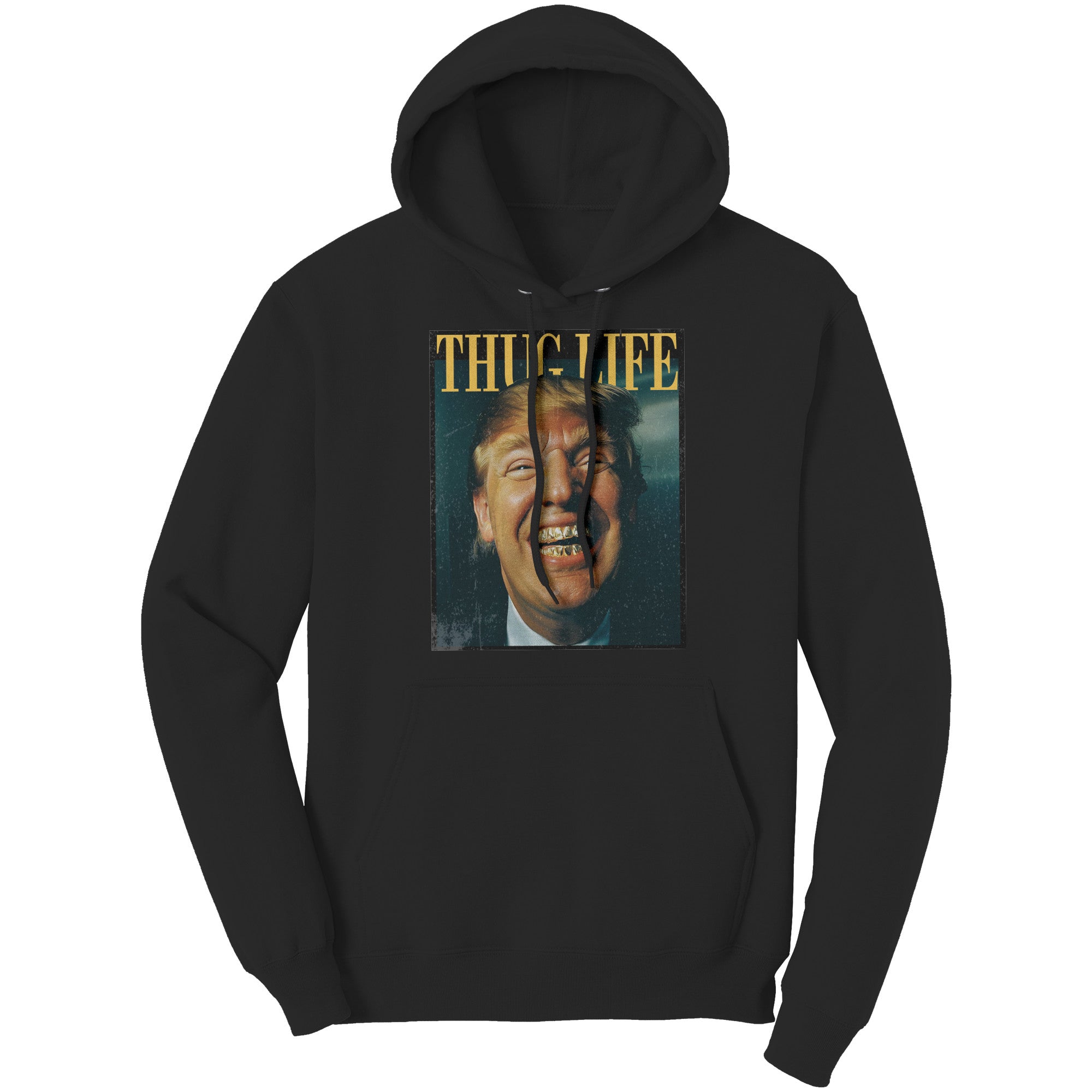 Trump Thug Life Gold Grill