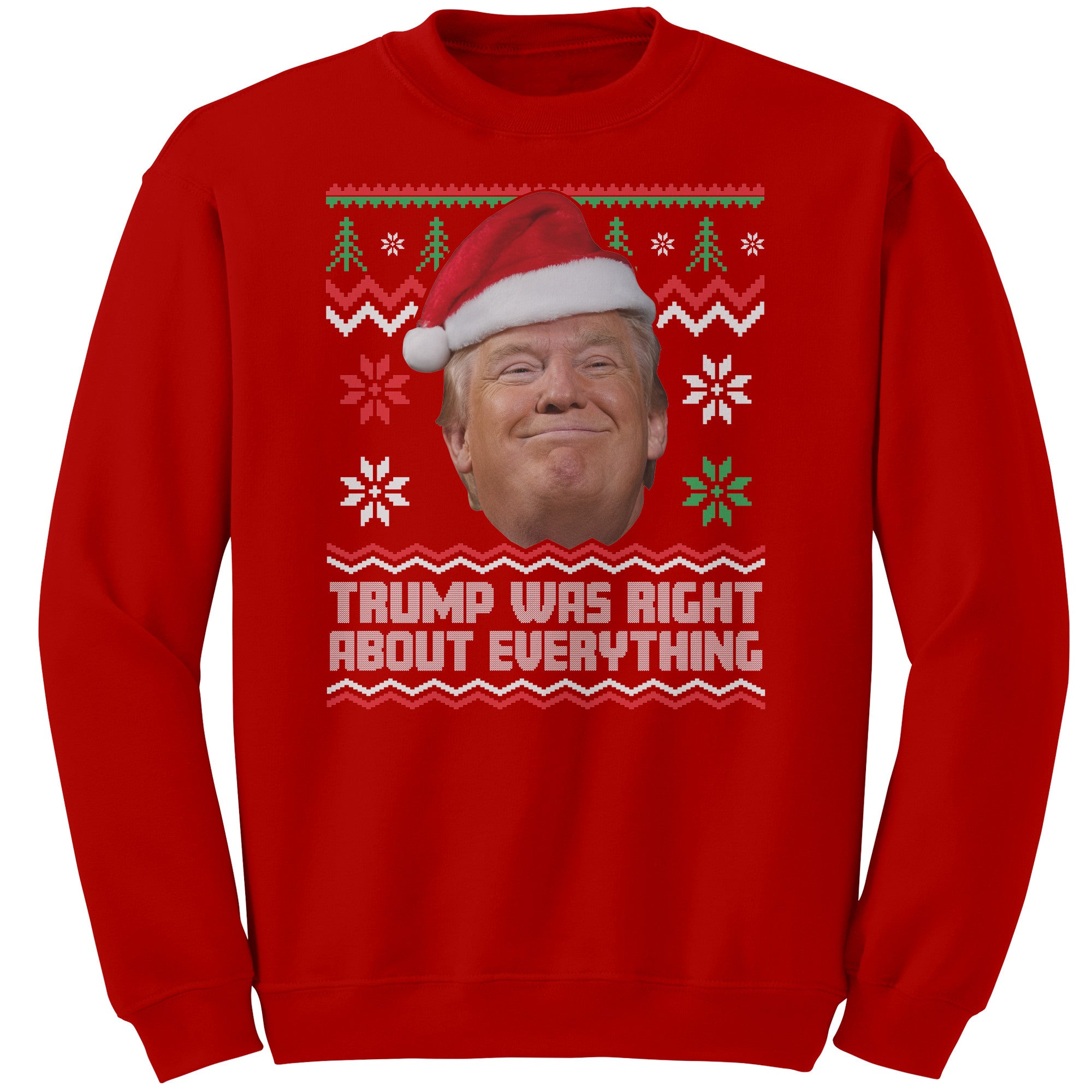 Trump Was Right About Everything Christmas Sweater