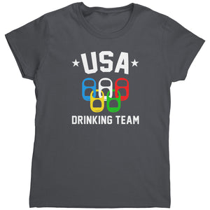 USA Drinking Team (Ladies) -Apparel | Drunk America 