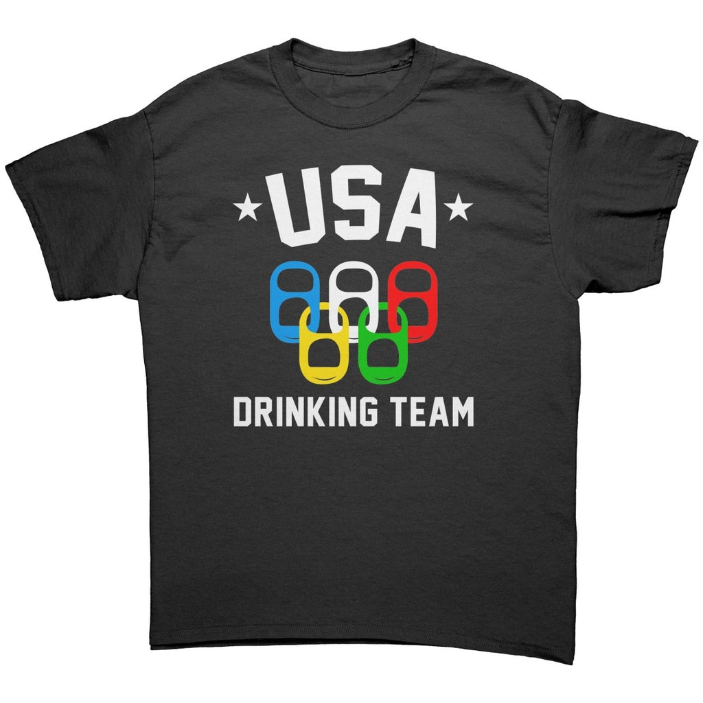 USA Drinking Team Shirt – Patriotic Party Tee | Drunk America – Apparel by Drunk America