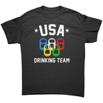 USA Drinking Team Shirt – Patriotic Party Tee | Drunk America – Apparel by Drunk America