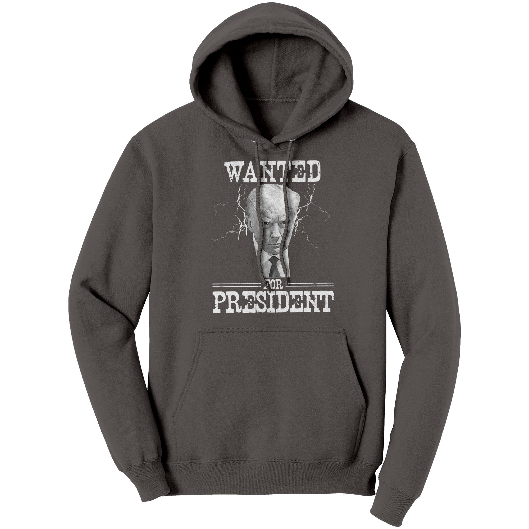 Wanted For President Donald Trump Mugshot -Apparel | Drunk America 