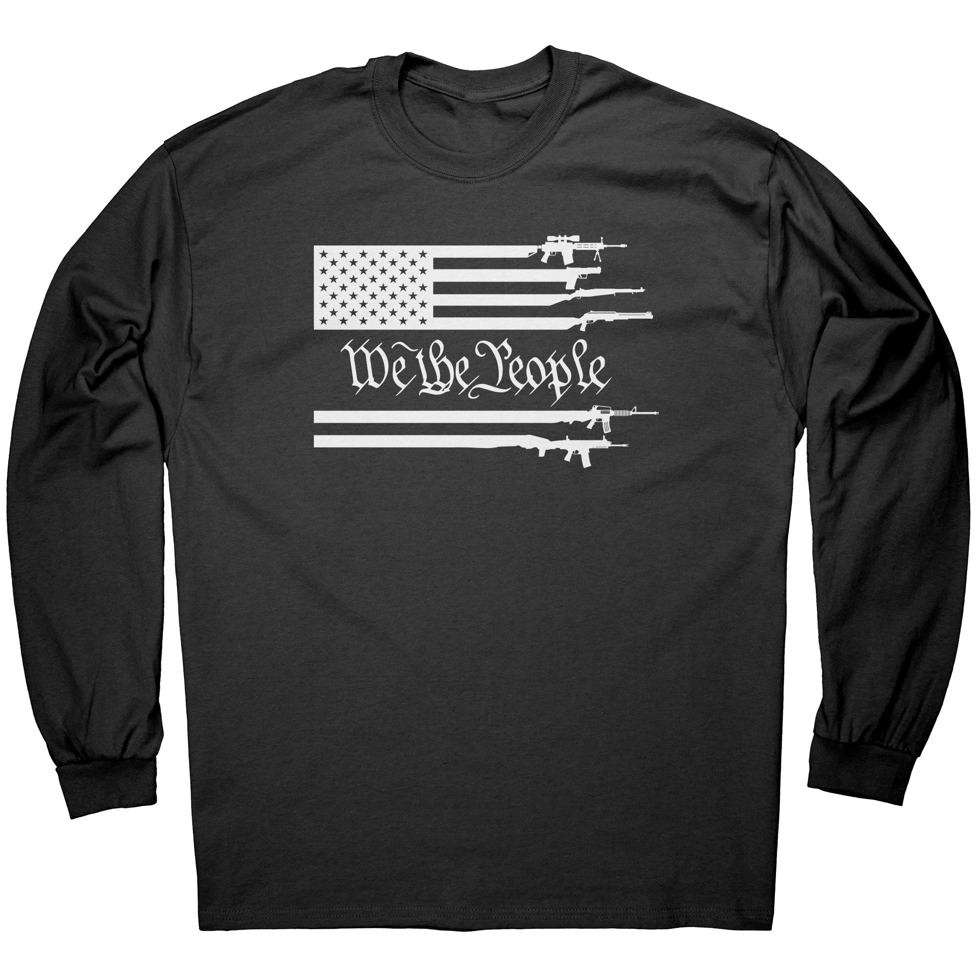 We The People Gun Flag -Apparel | Drunk America 