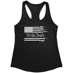 We The People Gun Flag (Ladies) -Apparel | Drunk America 