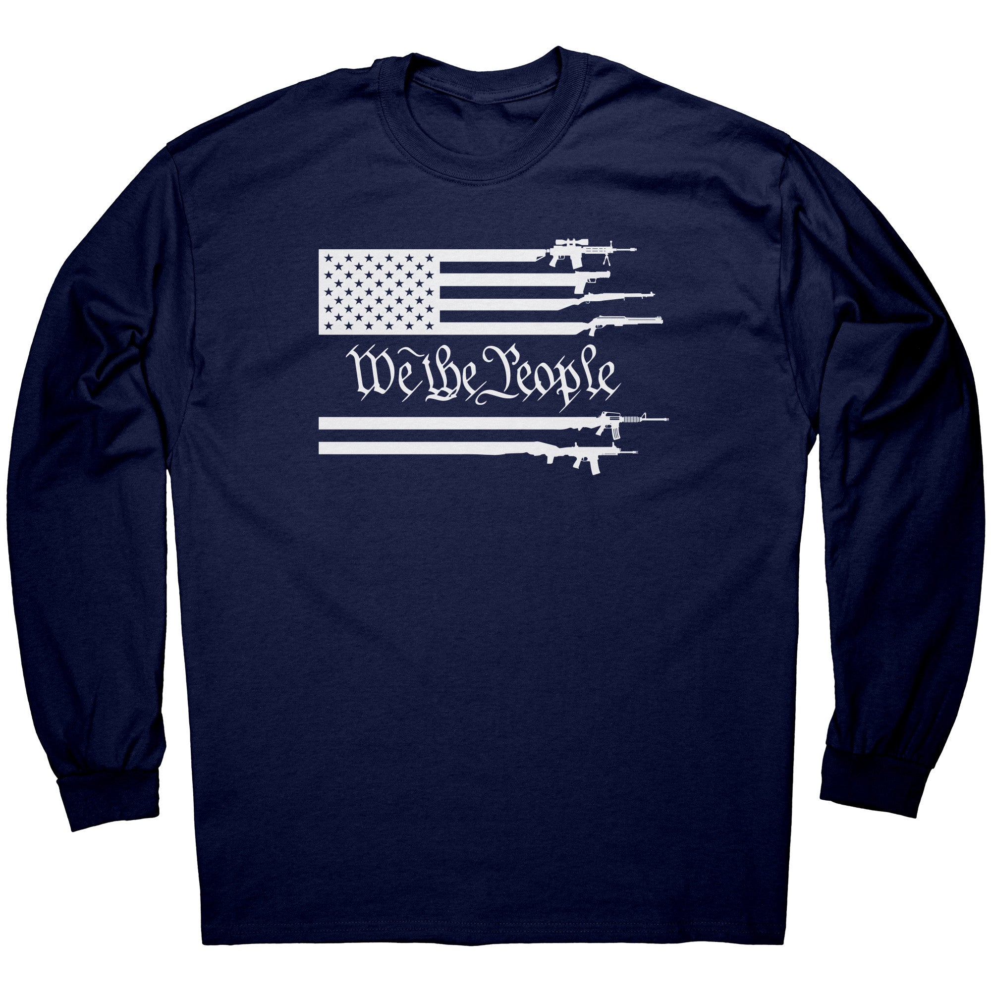 We The People Gun Flag -Apparel | Drunk America 