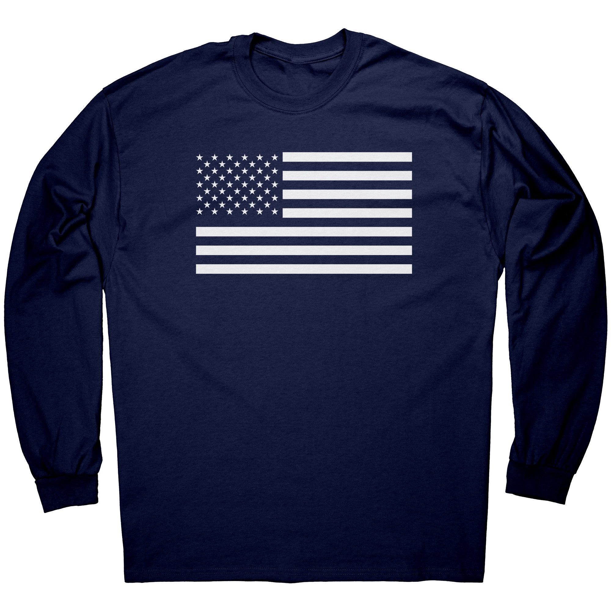 White American Flag -Apparel | Drunk America 