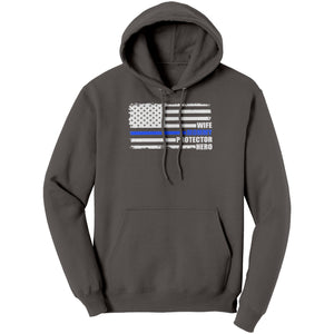 Wife Mommy Protector Hero Thin Blue Line (Ladies)