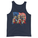 abe-lincoln-ben-franklin-george-washington-patriotic-drinking-beer-founding-fathers-mens-tank-top-2 -