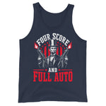 abe-lincoln-four-score-and-full-auto-patriotic-2nd-amendment-mens-tank-top-2 -