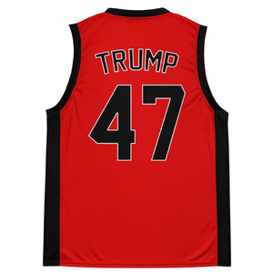 MAGA Trump 47 Basketball Jersey - | Drunk America 