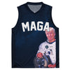 Trump #47 Outer Space Basketball Jersey - | Drunk America 