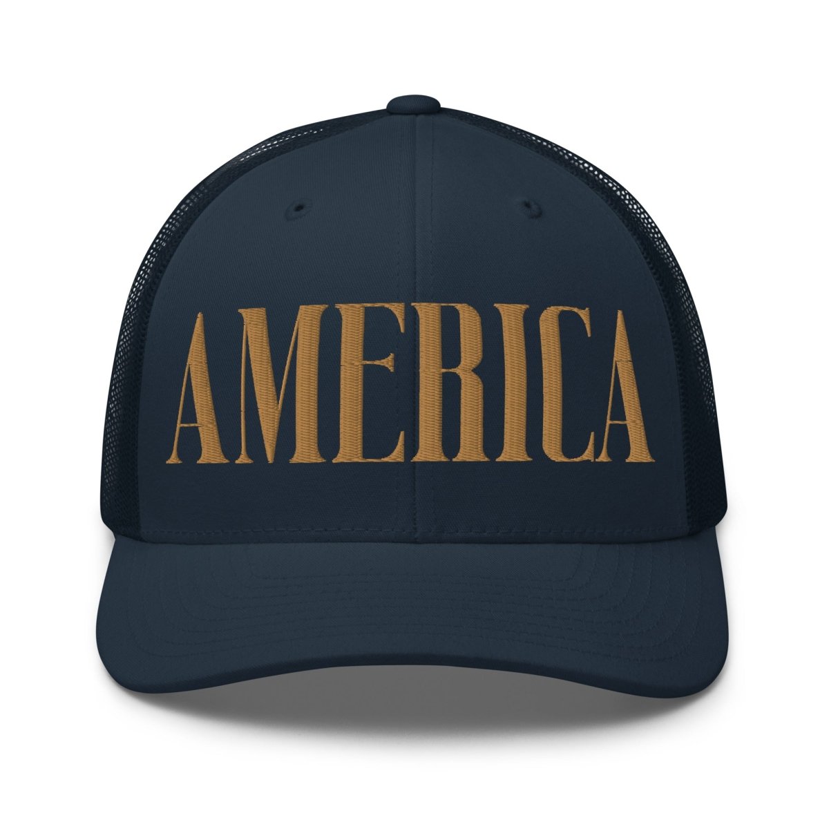 America Old Gold Trucker Cap - Drunk America