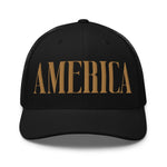 America Old Gold Trucker Cap - Drunk America