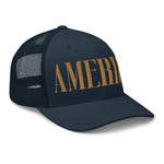 America Old Gold Trucker Cap - Drunk America