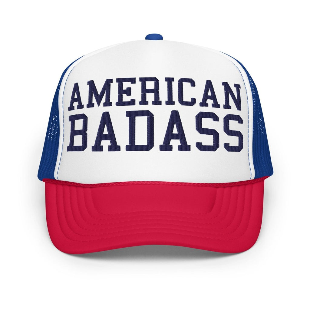 American Badass Foam Trucker Hat - Drunk America