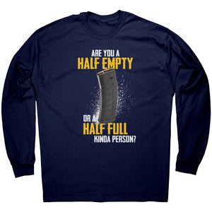 Are You A Half Empty Or A Half Full Kinda Person - Drunk America