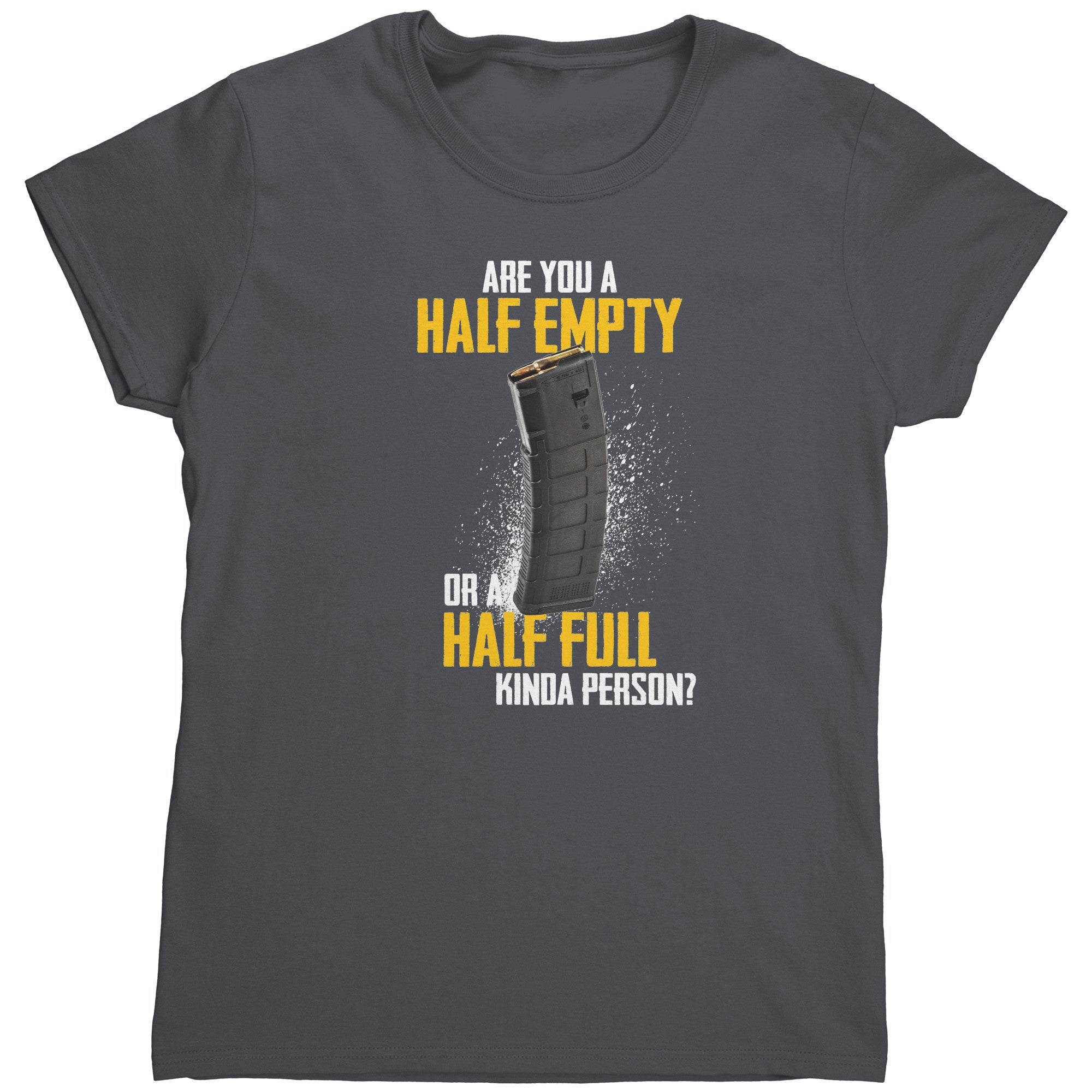 Are You A Half Empty Or A Half Full Kinda Person (Ladies) - Drunk America