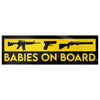 Babies On Board Bumper Sticker - Drunk America