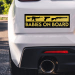 Babies On Board Bumper Sticker - Drunk America
