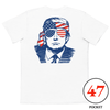 Donald Trump 47 Comfort Colors Pocket Tee - Drunk America