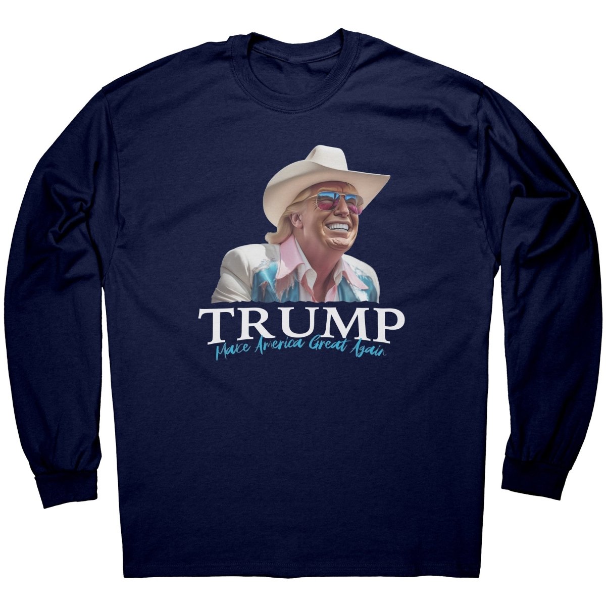 Donald Trump Cowboy Hat Make America Great Again - Drunk America