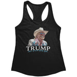 Donald Trump Cowboy Hat Make America Great Again (Ladies) - Drunk America