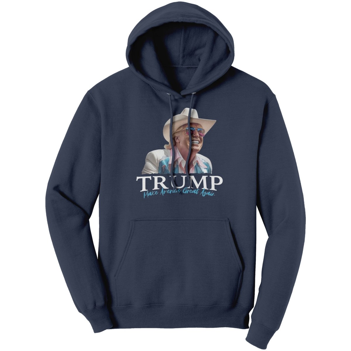 Donald Trump Cowboy Hat Make America Great Again (Ladies) - Drunk America