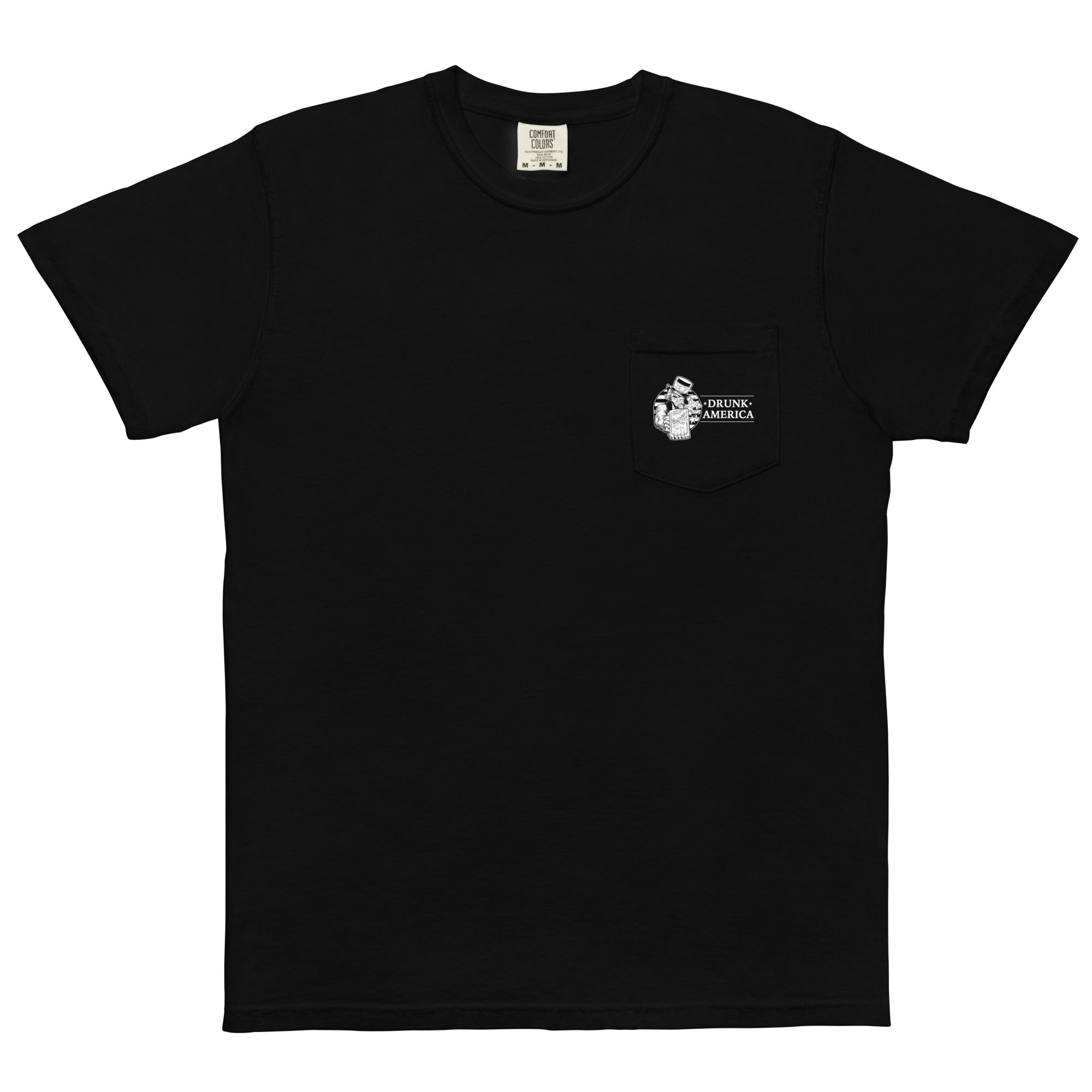 Donald Trump Guilty Of Being The Greatest President Of All Time Comfort Colors Pocket Tee - Drunk America