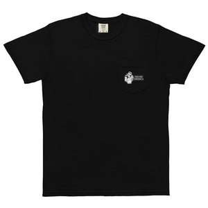 Donald Trump Guilty Of Being The Greatest President Of All Time Comfort Colors Pocket Tee - Drunk America