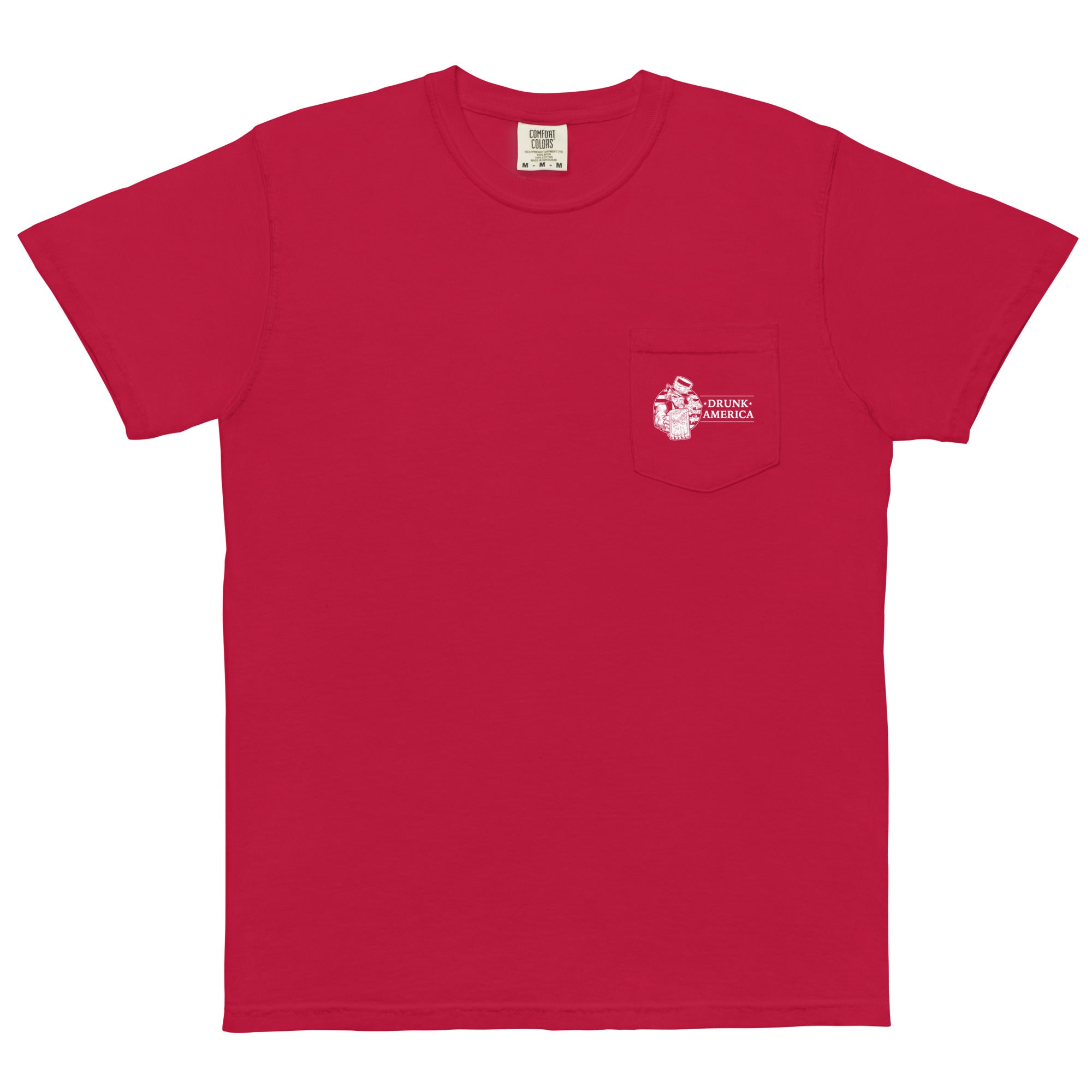 Donald Trump Guilty Of Being The Greatest President Of All Time Comfort Colors Pocket Tee - Drunk America