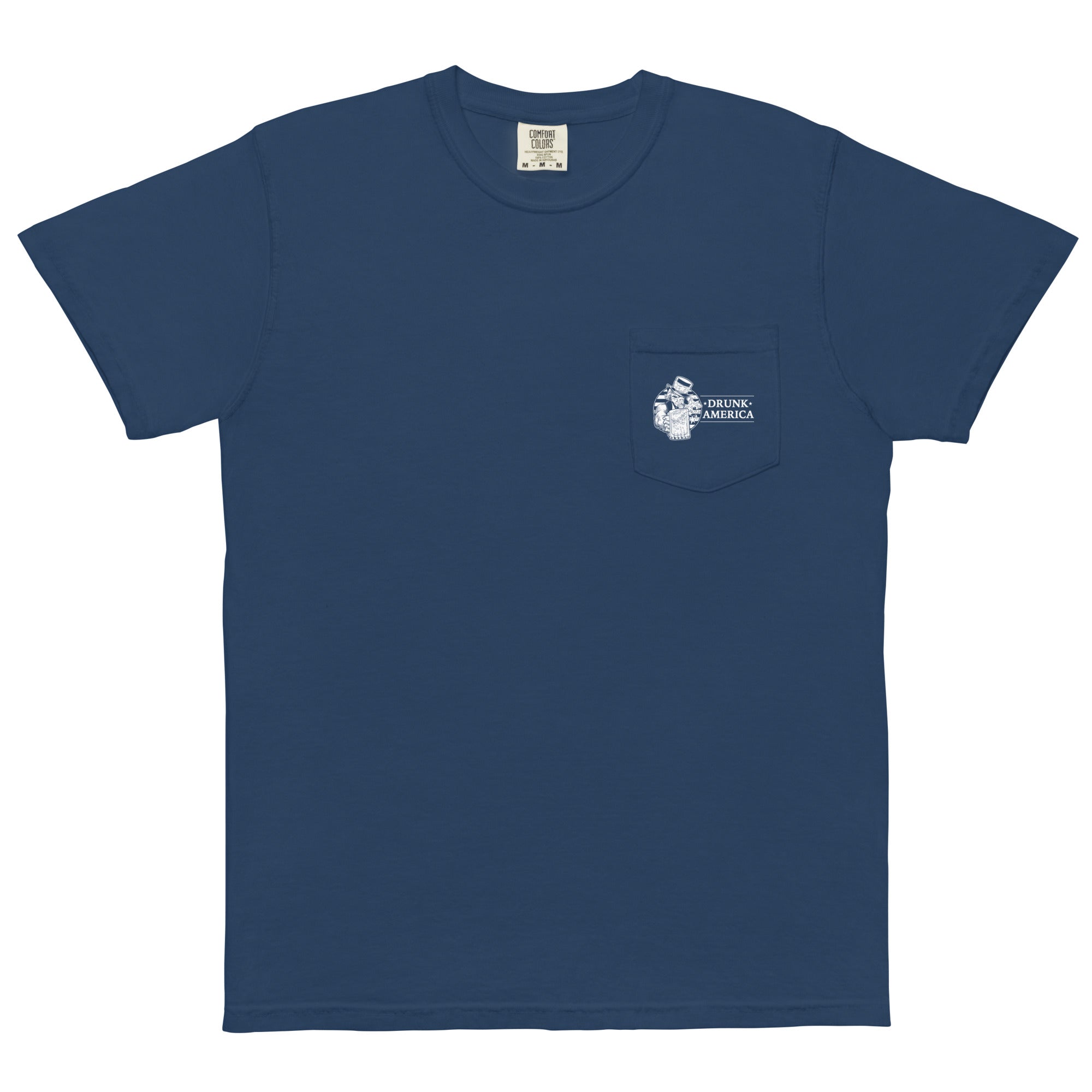 Donald Trump Guilty Of Being The Greatest President Of All Time Comfort Colors Pocket Tee - Drunk America