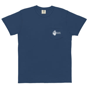 Donald Trump Guilty Of Being The Greatest President Of All Time Comfort Colors Pocket Tee - Drunk America