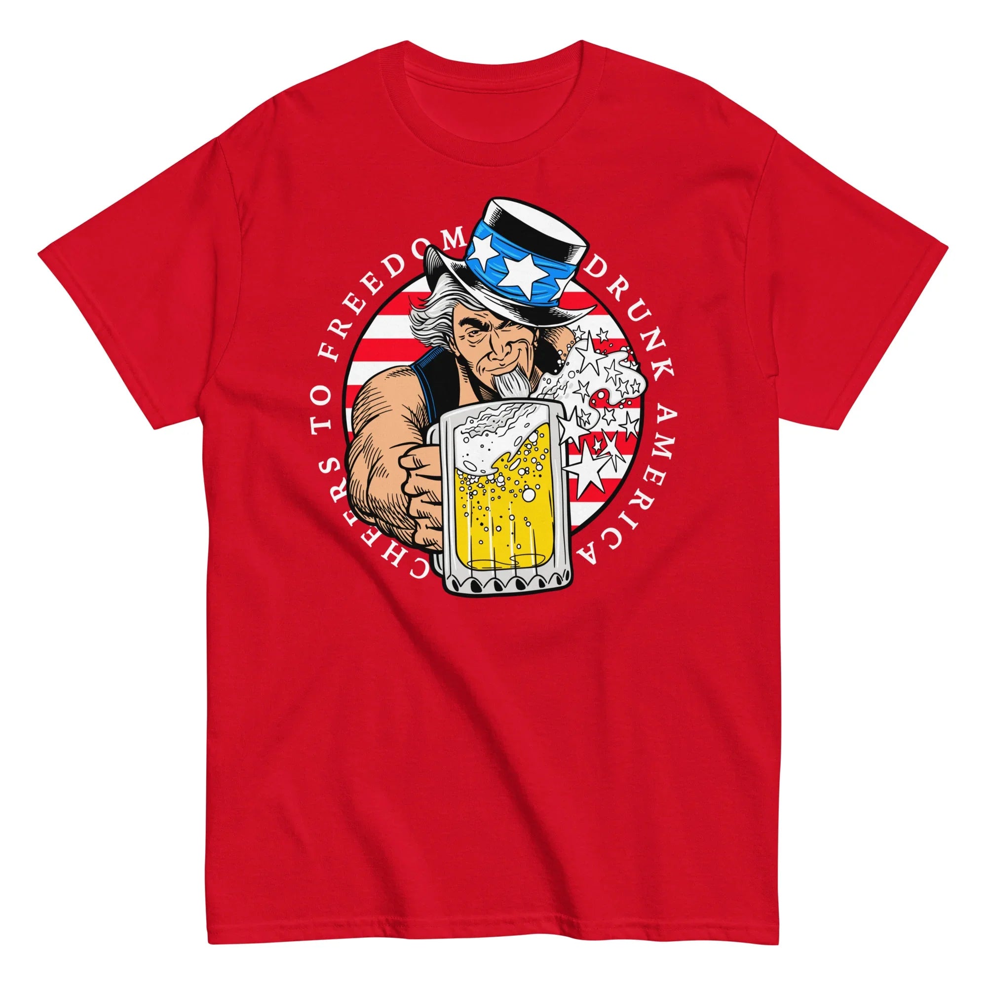 Drunk America Branded Graphic T-Shirt