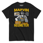 Drunk America Marvin Heemeyer Killdozer graphic T shirt featuring bold industrial style design