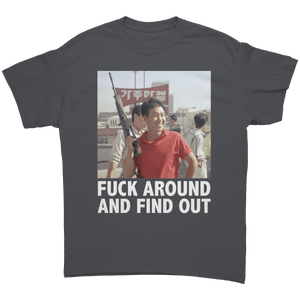 F*ck Around And Find Out Rooftop Koreans – Patriotic Clothing for True Americans | Drunk America