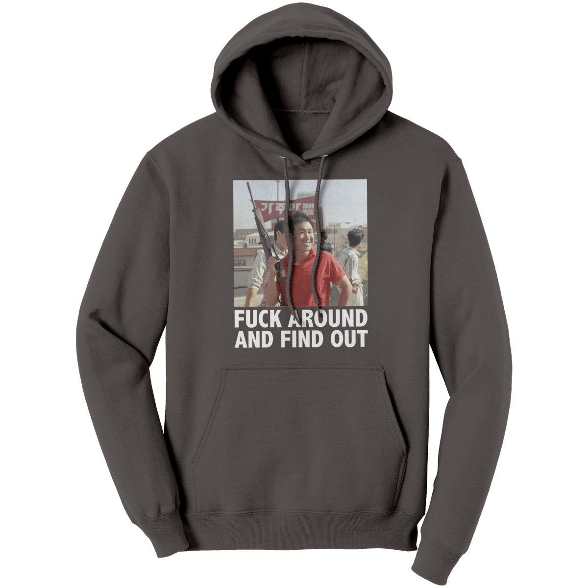 Fck_Around_And_Find_Out_Rooftop_Koreans_Charcoal_Front_Mockup.png