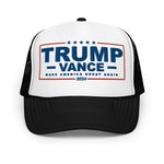 Trump Vance MAGA 2024 Foam Trucker Hat