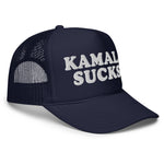 Kamala Sucks Foam Trucker Hat